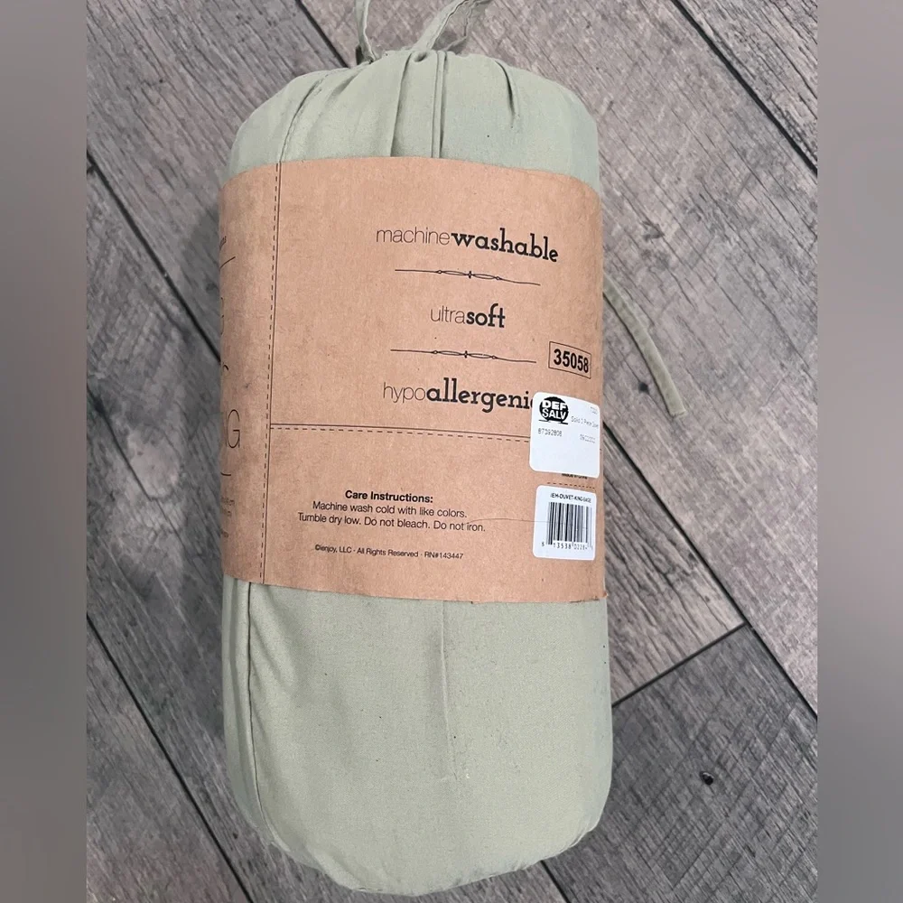 Premium 3-Piece Duvet Cover Set - Green